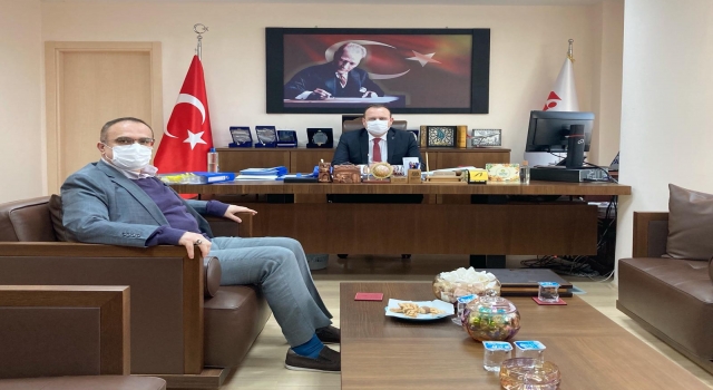 Tekirdağ BİK Müdürü Karakaya, Vergi Dairesi Başkanı Taşkıran’ı ziyaret etti