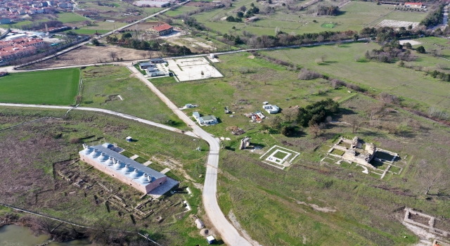 Edirne Yeni Saray’da kazı çalışmaları sürüyor