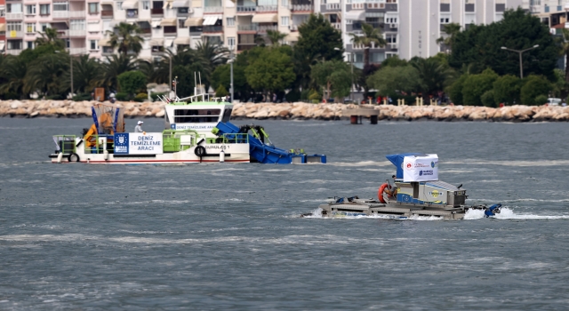 Gemlik Körfezi’nde müsilaj temizliği seferberliği başlatıldı
