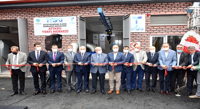 Tekirdağ Valisi Yıldırım, kanalizasyon terfi hattının açılışına katıldı