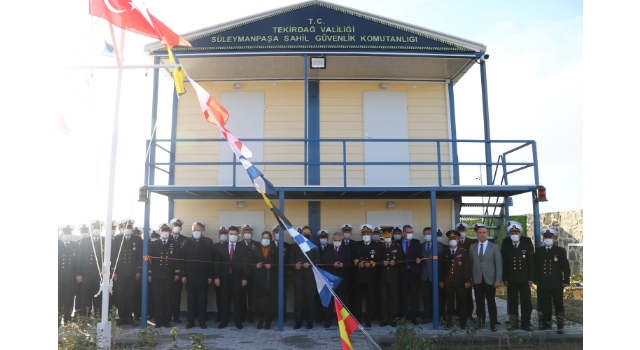 Tekirdağ’da Sahil Güvenlik Komutanlığı Süleymanpaşa Hizmet Birimi açıldı