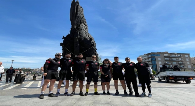 Çanakkaleli gençler atalarının izinde Samsun’a pedal çevirecek