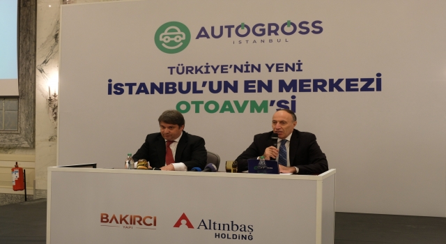 ”İstanbul’un en merkezi OTOAVM’si” Autogross İstanbul tanıtıldı
