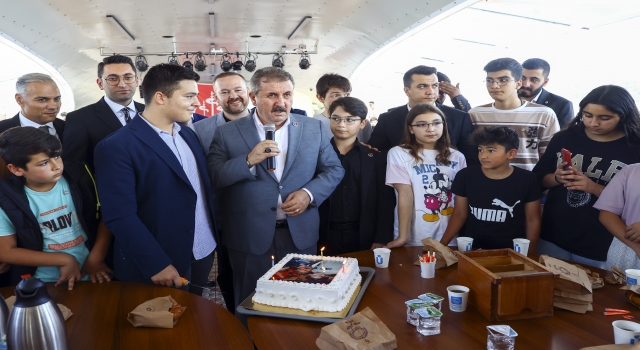 BBP Genel Başkanı Destici, Alperen Ocaklarının Boğaz gezisinde konuştu: