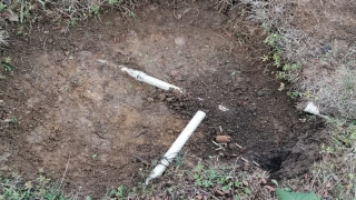 Bilecik’te su kuyusu açılırken bulunan mühimmat jandarma tarafından imha edildi