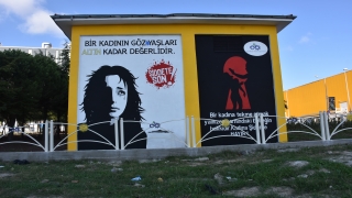 Tekirdağ’da trafo duvarlarına çizilen resimlerle ”sosyal mesaj” verilecek