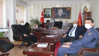 Bilecik İl Jandarma Komutanı Sandal’dan Osmaneli Kaymakamı Ünal’a ziyaret