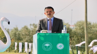 Bakan Pakdemirli Hersek Lagünü Kuş Gözlemevi’nin açılışında konuştu:
