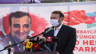 Azerbaycanlı şehit Tümgeneral Polat Heşimov’un adı Bursa’da parkta yaşatılacak