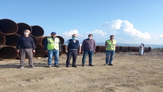 Gelibolu feribot terminal inşaatı sürüyor