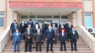 MHP heyeti Süloğlu ilçesinde ziyaretlerde bulundu