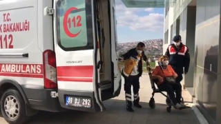 Tekirdağ’da meydana gelen trafik kazasında 2 kişi yaralandı