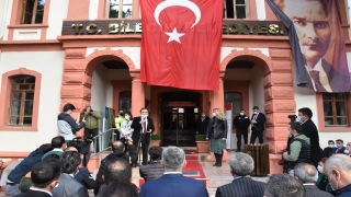 Bilecik Belediyesi hizmet binasından kaldırılan minyatür tablolar yenilendi