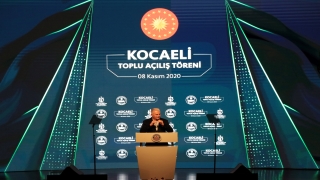 Binali Yıldırım, Kocaeli’nde toplu açılış töreninde konuştu: 