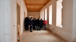 Vali Yıldırım tarihi valilik binasında incelemelerde bulundu 