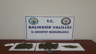 Balıkesir’de uyuşturucu operasyonlarında 2 şüpheli tutuklandı