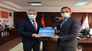 AA Bursa Bölge Müdürü Aksoy, Bursa İl Sağlık Müdürü Yavuzyılmaz’ı ziyaret etti