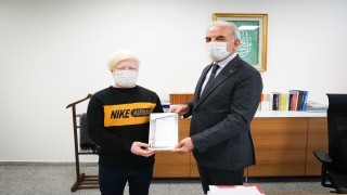 Ümraniye’de, görme engelli gencin hayali gerçek oldu