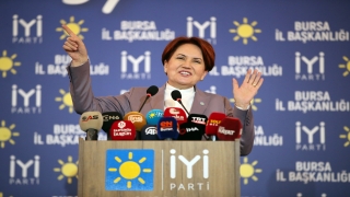 İYİ Parti Genel Başkanı Akşener Bursa’da üye katılım töreninde konuştu: