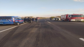 Tekirdağ’da minibüsle kamyon çarpıştı: 1 ölü, 2 yaralı