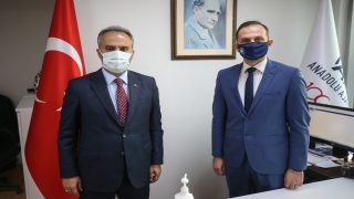 Bursa Büyükşehir Belediye Başkanı Alinur Aktaş’tan AA’ya ziyaret