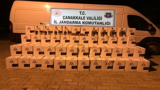 Çanakkale’de sahte içki operasyonu