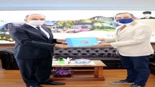 Yalova Valisi Erol, AA Bursa Bölge Müdürü Aksoy’u kabul etti