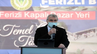 Ferizli’de kapalı pazar yerinin temeli atıldı