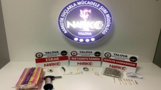Yalova’da uyuşturucu operasyonları