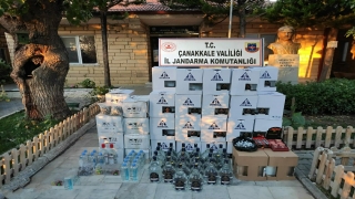 Çanakkale’de sahte içki operasyonu: 4 gözaltı