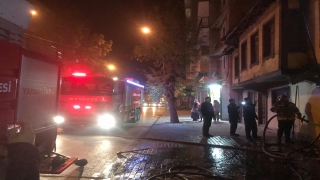Bursa’da ahşap evde çıkan yangın söndürüldü