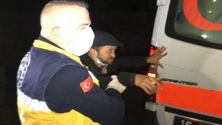 Bursa’da ormanlık alanda yolunu kaybeden kişiyi polis ekipleri buldu