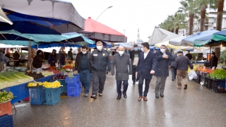 Karamürsel’de kaymakamdan pazar yeri denetimi