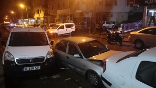 Kocaeli’deki trafik kazası güvenlik kamerasında