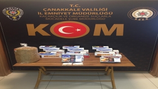 Çanakkale’de kaçakçılık operasyonundan 1 kişi gözaltına alındı