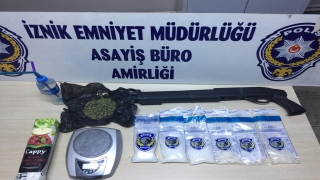 İznik’te uyuşturucu şüphelisi yakalandı