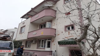 Balıkesir’de doğal gaz patlaması sonucu 9 dairede hasar oluştu