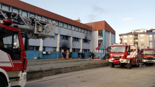 Kocaeli’de spor salonunda çıkan yangın söndürüldü