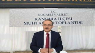 Kocaeli Valisi Yavuz, Kandıra’da muhtarlarla buluştu