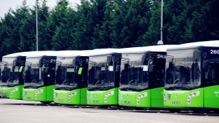 Kocaeli’deki otobüsler 1 yılda 26 milyon kilometreden fazla yol yaptı