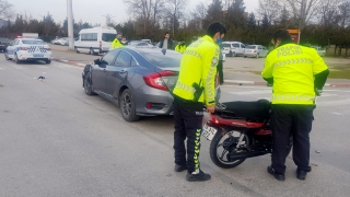 İnegöl’de trafik kazasında 1 kişi yaralandı