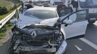 Kocaeli’de zincirleme trafik kazası ulaşımı aksattı