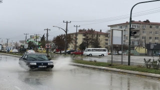 Edirne’de sağanak etkisini artırdı 