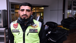 Motosikletli kuryeler salgın sürecinde yoğun mesaide 