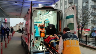 Kocaeli’de otomobilin çarptığı kadın yaralandı