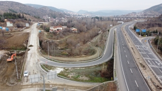 BilecikBozüyük güzergahında yol çalışması