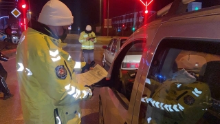Edirne’de kurallara uymayan sürücüler trafik denetimlerine takıldı