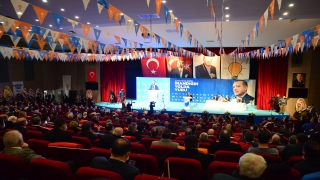 AK Parti Genel Başkan Yardımcısı Demiröz, partisinin Çanakkale il kongresinde konuştu: