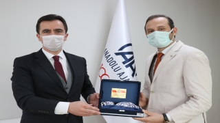 Kestel Kaymakamı Karakaya, AA Bursa Bölge Müdürü Aksoy’u ziyaret etti