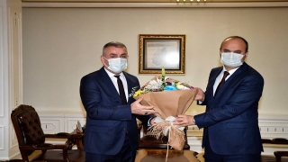 Vali Canalp, Trakya Gümrük ve Ticaret Bölge Müdürü Ocak’ı makamında kabul etti